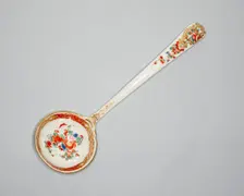 Ladle, Worcester, c. 1765. Creator: Royal Worcester