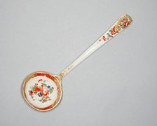 Ladle, Worcester, c. 1765. Creator: Royal Worcester