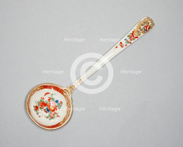 Ladle, Worcester, c. 1765. Creator: Royal Worcester.