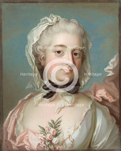 Lady Werner, c1730s. Creator: Gustaf Lundberg.