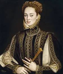 Lady with a Fan, 1572. Creator: Alonso Sanchez Coello