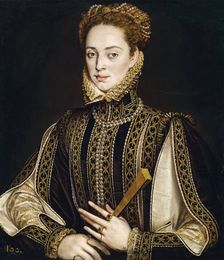 Lady with a Fan, 1572. Creator: Alonso Sanchez Coello