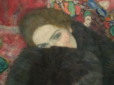 Lady with a Muff, 1916-1917. Creator: Klimt; Gustav (1862-1918)