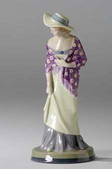 Lady with hat, c1908/1909. Creator: Johanna Aloisia Meier-Michel