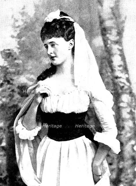 Lady Wolseley's costume ball at the Royal Hospital, Dublin, 1895. Creator: Lafayette.