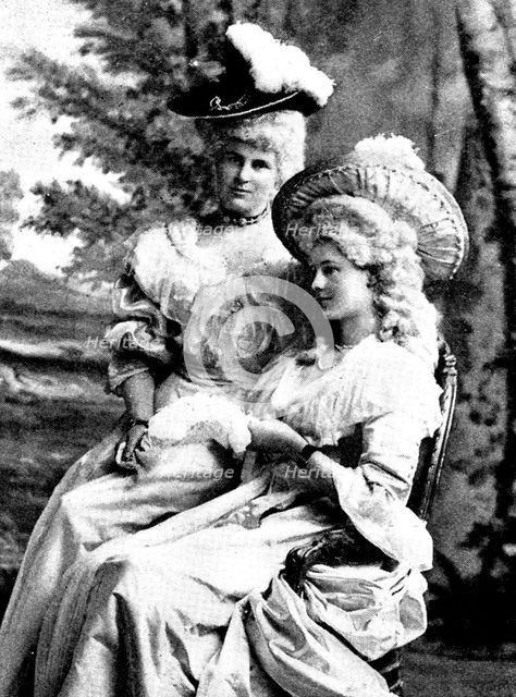 Lady Wolseley's costume ball at the Royal Hospital, Dublin, 1895. Creator: Lafayette.