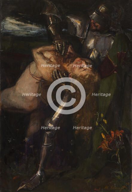 Lady Adventure, 1894. Creator: Max Slevogt.