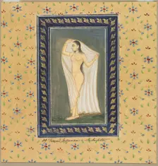 Lady after a Bath, 1700s. Creator: Unknown