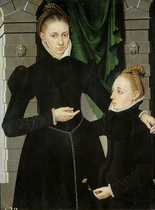 Lady and Child, 1567. Creator: Adriaen van Cronenburgh