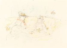 Lady and Child, 1892. Creator: James Abbott McNeill Whistler