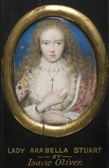 Lady Arabella Stuart (1575-1615). Creator: Isaac Oliver I