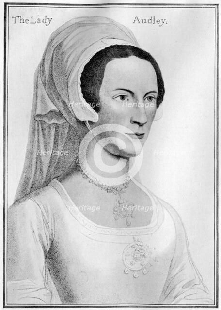 Lady Audley, 16th century, (1910). Artist: Unknown