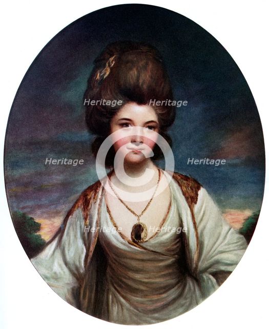 'Lady Betty Compton', c1780.Artist: Hanfstaengel