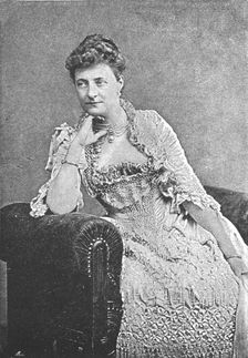 'Lady Borthwick 1891. Creator: Elliott & Fry