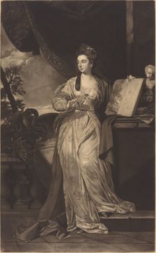 Lady Broughton, 1770. Creator: Thomas Watson