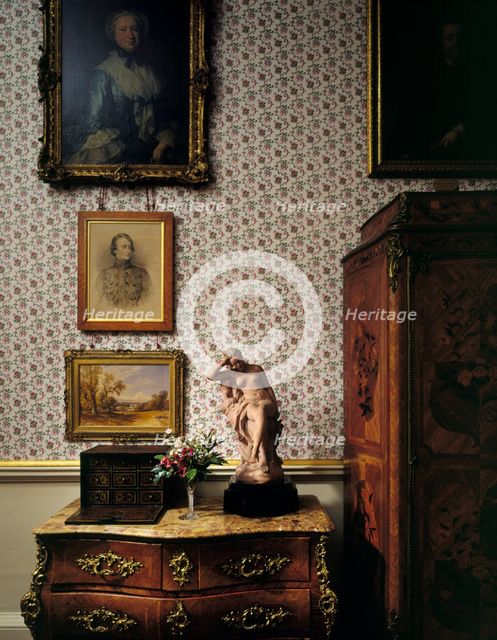 Lady Braybrooke's Sitting Room, Audley End House, Saffron Walden, Essex, 1994. Artist: Paul Highnam