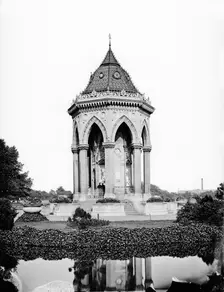 Lady Burdett Coutts Drinking Fountain, Victoria Park, Bow, London, 1870. Artist: York & Son