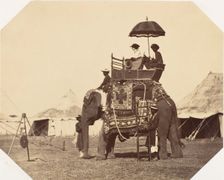 [Lady Canning], 1858-61. Creator: Jean Baptiste Oscar Mallitte