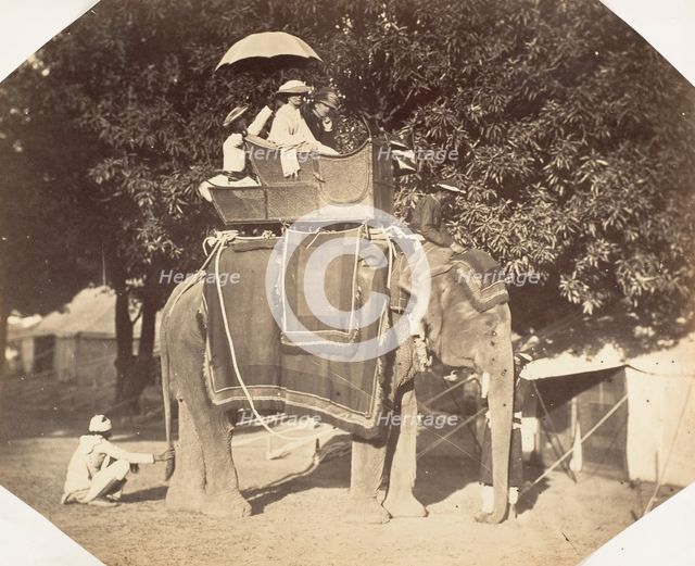 Lady Canning and J.C.S., 1858-61. Creator: Unknown.