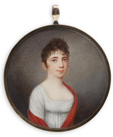 Lady Catharina Maria Charlotta Wallenstrahle. Creator: Johan Erik Bolinder