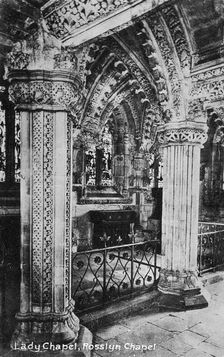Lady Chapel, Rosslyn Chapel, Midlothian, Scotland, 20th century
