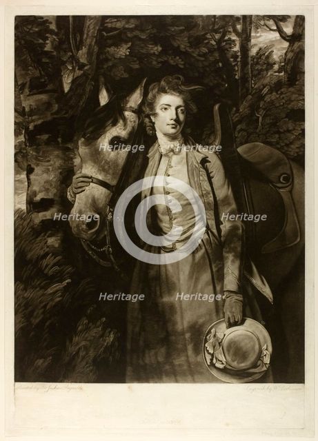 Lady Charles Spencer, 1776. Creator: William Dickinson.
