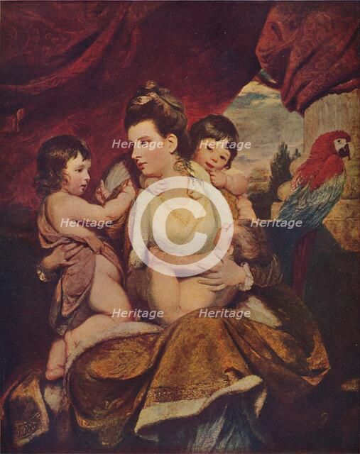 Lady Cockburn and her Three Eldest Sons, 1773, (1907). Artist: Sir Joshua Reynolds