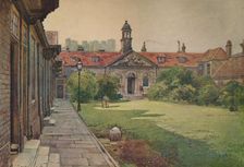 Lady D'Acre's Almshouses, garden front c1880 (1926). Artist: John Crowther