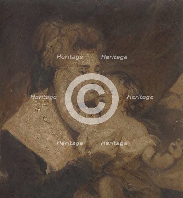 Lady Dashwood and Her Son, ca. 1785. Creator: Charles Howard Hodges.