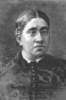 'Lady de Soysa, widow of the late CH de Soysa 1891. Creator: Unknown