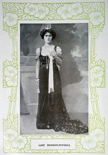 Lady Dickson-Poynder, 1901