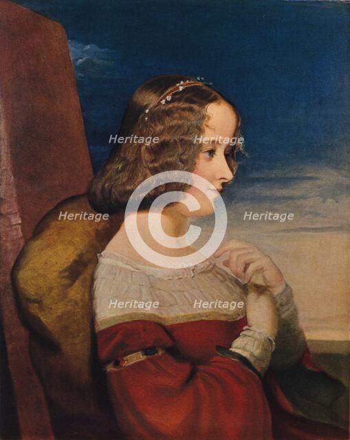 Lady Dorothy Fanny Nevill (nee Walpole), 1844, (1902). Artist: George Frederick Watts