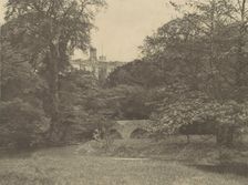 Lady Dorothy's Bridge, Haddon Hall, 1888., 1888. Creator: George Bankart