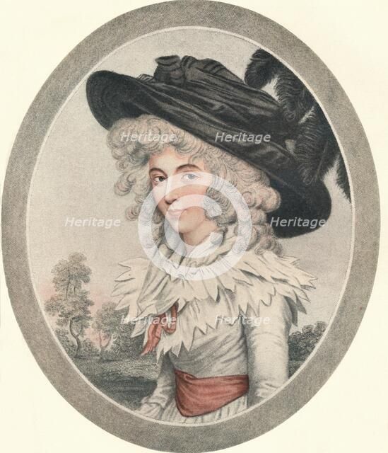 Lady Duncannon, c1788, (1902). Artist: Francesco Bartolozzi