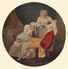 Lady Easy's Steinkirk: A Scene from The Fearless Husband by Colley Cibber (Act V, Scene 5) (193 Artist: Francis Wheatley