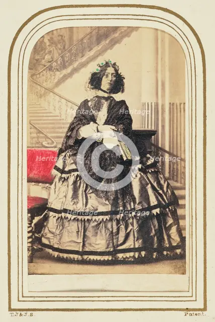 Lady Eleanor Cathcart, July 17, 1861. Creator: Camille Silvy.