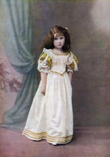 Lady Elizabeth Bowes-Lyon, aged six, 1906-1907 (1923). Creator: Unknown