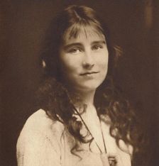 Lady Elizabeth Bowes-Lyon as a young girl c1917, (1937). Creator: Unknown