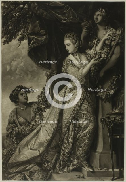 Lady Elizabeth Keppel, c. 1760. Creator: Edward Fisher.