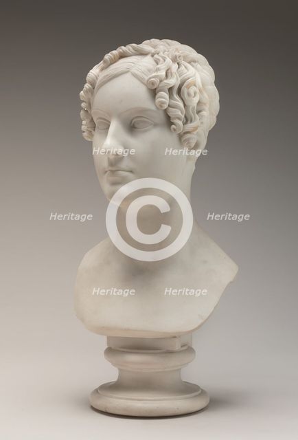 Lady Elizabeth Vernon, née Bingham, model 1816 and/or 1817/1818, carved c. 1821. Creator: Bertel Thorvaldsen.