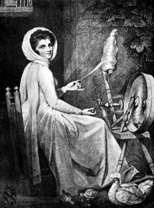 Lady Emma Hamilton (1765-1815), 19th century.Artist: Romney