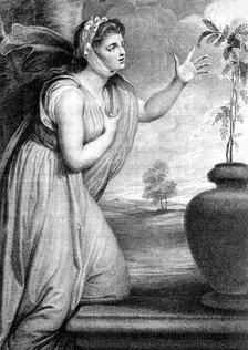 Lady Emma Hamilton, wife of Sir William Hamilton and mistress of Horatio Nelson
