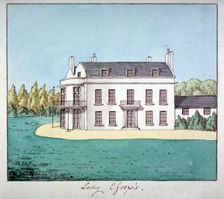 Lady Essex's house, Mile End Road, Stepney, London, c1800. Artist: Anon