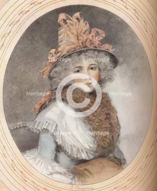 'Lady Erne', c18th century. Artist: Jules Simon Payrau.