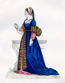 Lady from the court of Francis I of France, 16th century (1882-1884)