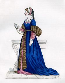 Lady from the court of Francis I of France, 16th century (1882-1884)