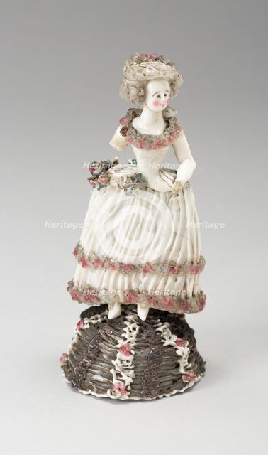 Lady, France, 1750/99. Creator: Verres de Nevers.
