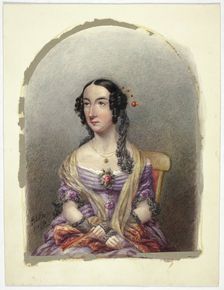 Lady Georgina Murray, 1843. Creator: Elizabeth Murray