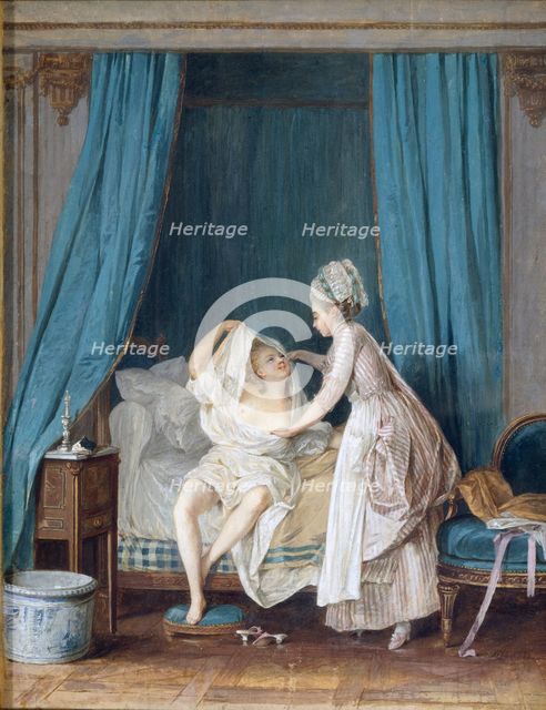 Lady Getting out of Bed, 1776.