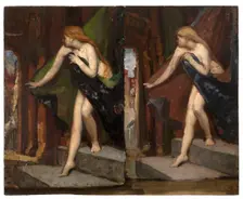 Lady Godiva. Creator: Joseph Henri Francois Van Lerius